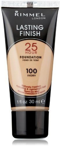 Rimmel Lasting Finish 25 Hour Liquid Foundation Ivory, 1 Ounce by Coty Beauty