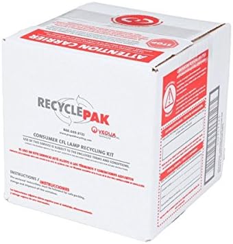 VeoliaSUPPLY-123 Consumer CFL Recycling Box