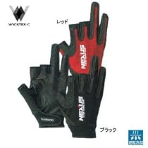 シマノ(SHIMANO) GL-135E レザノｳｧ・クイックテックス-℃グローブ(3本指出し) ホワイト M 959409
