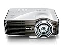 BenQ MX810ST DLP-Projektor (Kontrast 4600:1, 2500 ANSI Lumen, XGA 1024 x 768 Pixel, 3D-Ready, LAN, USB 2.0) schwarz/weiß