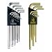 Bondhus 20399 Ball End L-Wrench Double Pack with BriteGuard and GoldGuard Finish