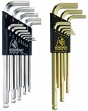 Bondhus 20399 Ball End L-Wrench Double Pack with BriteGuard and GoldGuard Finish