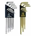 Bondhus 20399 Ball End L-Wrench Double Pack with BriteGuard and GoldGuard Finish