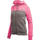 DC Hotaka Full-Zip Hooded Sweatshirt - Women's Shadow/Crazy Pink, XL
