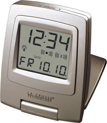 Atomic Digital Travel Alarm Clock