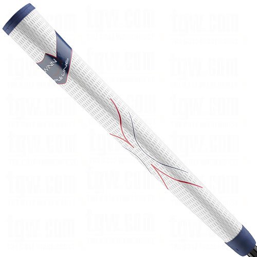Winn Excel Midsize Pistol Putter Grip (Red/White/Blue)