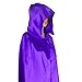 Bestpriceam Deluxe Adult Cloak with Hood (M, Purple)