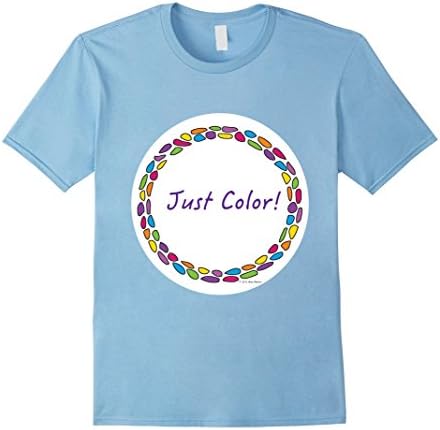 Men's JUST COLOR!  XL Baby Blue