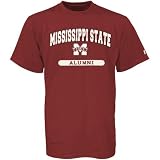 Russell Mississippi State Bulldogs Maroon Alumni T-shirt