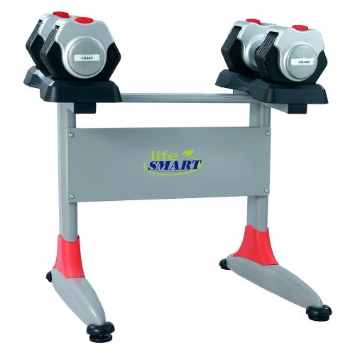 LifeSmart Adjustable Dumbbell Set