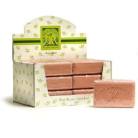 Case of 12 bars Pre de Provence 250g Ginger Root Shea Butter Enriched Triple Milled Soap