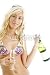 Wallmonkeys Peel and Stick Wall Decals - Wine Girl #2 - Removable Graphic