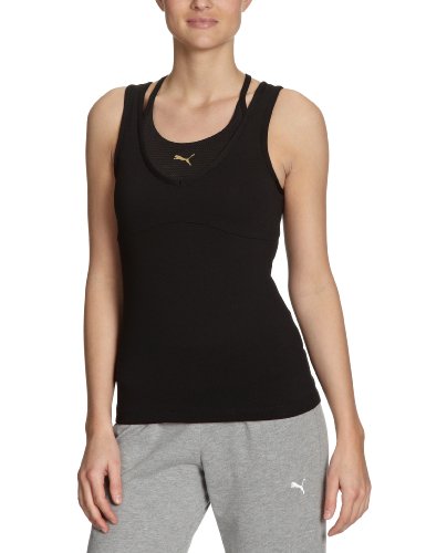 PUMA Damen Tank Top TP Layer, black, XS, 506915 01 Preisvergleich
