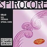 Thomastik Spirocore Cello Strings (Set, 4/4, medium gauge)