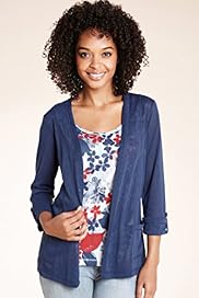 Floral Print Mock Layer Top