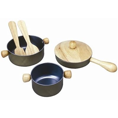 Plan Toys Wooden Kitchen Utensils
