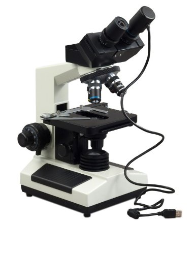 Binocular Biological Microscope 40x-2000x + USB Digital Camera