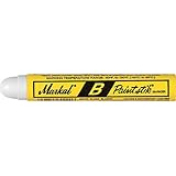 Markal 80220 B Paintstik Solid Paint Ambient Surface Marker, White (Pack of 12)