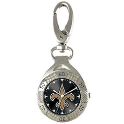 New Orleans Saints Grandstand Series Clip-On Watch - NFL Football Fan Shop Sports Team Merchandise