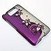 For Motorola Droid Ultra XT1080 Flowers Vine Design Hard Cover Case with ApexGears Stylus Pen (Purple Silver Vine)