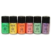 orange eyeshadow, NYX, NYX Cosmetics Loose Pearl Eyeshadow Pigment 6 New Colors