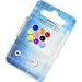 14 Gauge Multi UV 10 Ball Interchangeable Barbell Pack