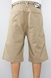 DGK The Working Man Chino Shorts in Khaki,Shorts for Men, 34,Khaki