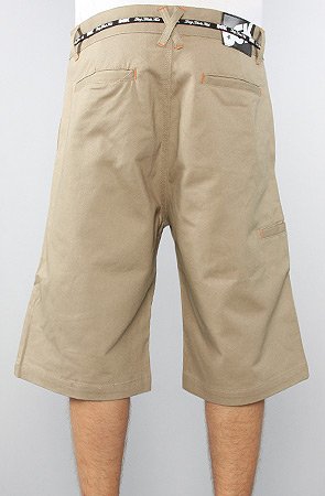 DGK The Working Man Chino Shorts in Khaki,Shorts for Men, 34,Khaki