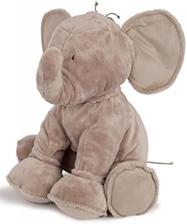 Plush Elephant 14"/35cm beige taupe Baby boy Tartine et Chocolat