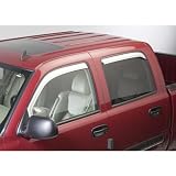 GMC 03-06 Sierra Crew Cab Element Chrome Window Visors