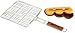 Bull 24110 Stainless Mini Burger Grilling Basket, Triple Patty Press