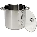 Excelsteel 16 Quart Stainless Steel Stockpot With Encapsulated Base