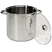 Excelsteel 16 Quart Stainless Steel Stockpot With Encapsulated Base