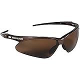 Jackson Safety 28637 V30 Nemesis Polarized Safety Glasses, Polarized Brown Lenses, Brown Frame