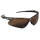 Jackson Safety V30 Nemesis Polarized Safety Glasses (28637), Polarized Brown Lenses, Brown Frame