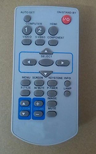 LHRC Premium Quality Generic Universal Compatible Replacement Projector Remote Control Fit For Panasonic Projector PT-LB90NTU General Brand New One Year Warranty