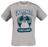 The Simpsons T-Shirt Homer I'm In Shape - T-Shirt (XL)