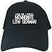 CAPS BLACK EMBROIDERY  LOVE ME , I SPEAK MENNONITE LOW GERMAN 