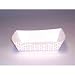 Boardwalk 30LAG250 2.5 lbs Red Weave Paper Food Tray (Case of 500)