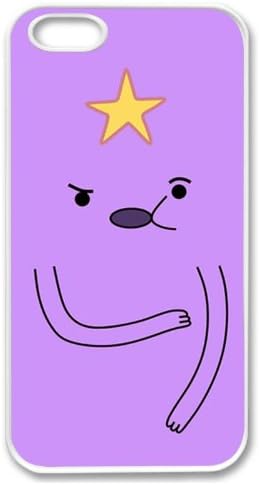Apple iPhone 5 Lumpy Adventure Time SLIM WHITE Sides Case Cover Skin Mobile Phone Accessory Faceplate Retro Vintage Comes in Case Cartel Packaging