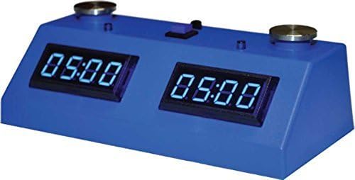 ZMart Fun ZMF-II Digital Chess Clock - Blue LED Display / Blue Case by ZMARTFUN