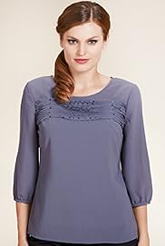 Per Una Sequin AppliquÃƒÂ© Blouse with Camisole