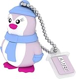 EMTEC Animalitos 8 GB USB 2.0 Flash Drive, Baby Penguin
