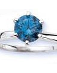 0.55 Carat Blue Diamond, Natural Diamond SI3