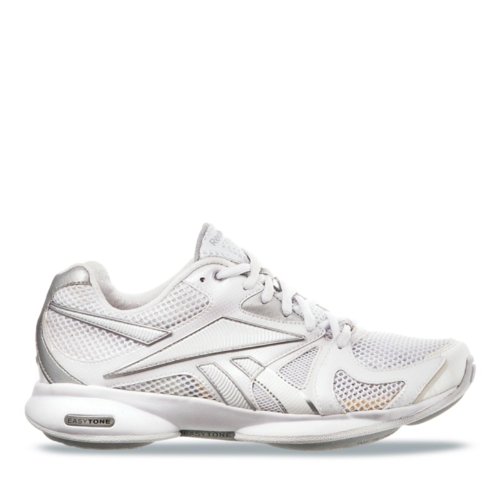 reebok womens easytone inspire walking shoe white silver 85 m us  more detail click!