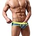 HP95(TM)Men's Bikini Underwear, Low Waist Breathable Sexy Transparent Bulge Comfy Underpants (L, C)