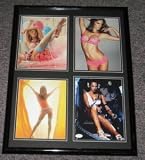 Alessandra Ambrosio Signed Framed 18x24 Photo Set JSA