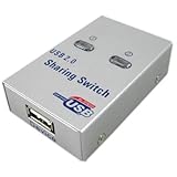 WOWparts LK-21901 USB 2.0 Auto Sharing Switch for Printer Scanner (2 Way 2 PC to Share 1 Printer)