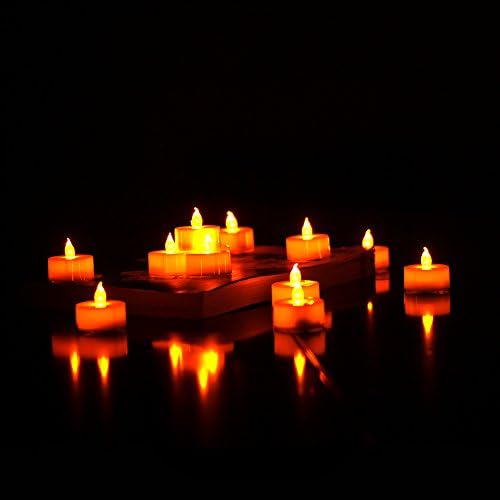 Flameless LED Candle Light Lamp Decorative Light for Christmas, Wedding, Birthday Party, Pack of 12
