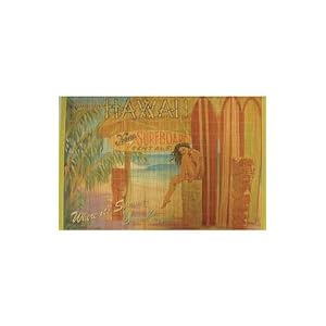 Kona Surfboard Rental Bamboo Placemat